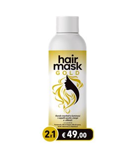 Hair gold mask 2X49